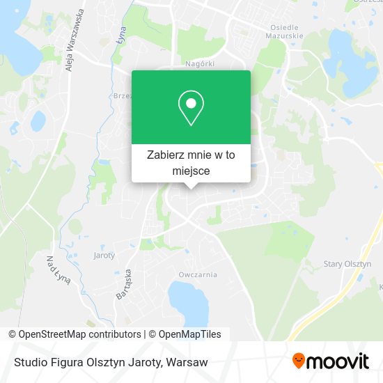 Mapa Studio Figura Olsztyn Jaroty