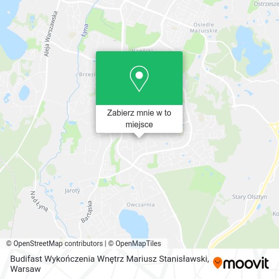 Mapa Budifast Wykończenia Wnętrz Mariusz Stanisławski