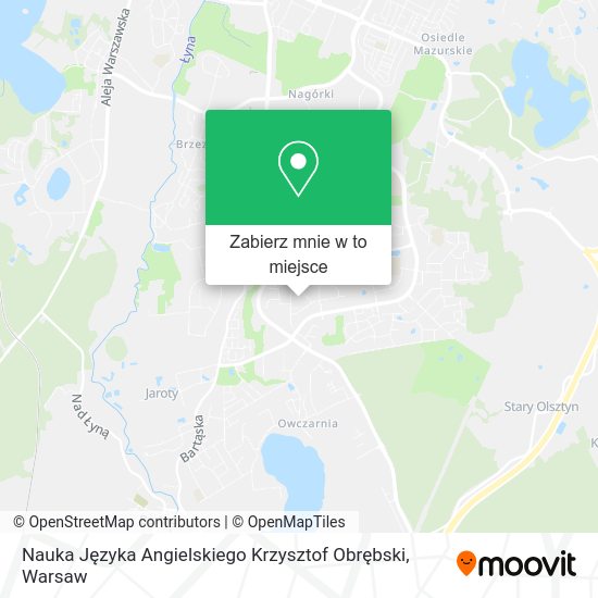 Mapa Nauka Języka Angielskiego Krzysztof Obrębski