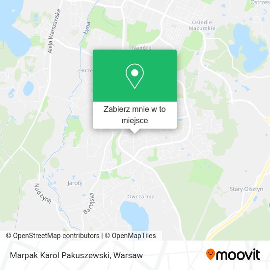 Mapa Marpak Karol Pakuszewski