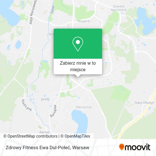 Mapa Zdrowy Fitness Ewa Dul-Połeć