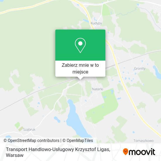 Mapa Transport Handlowo-Usługowy Krzysztof Ligas