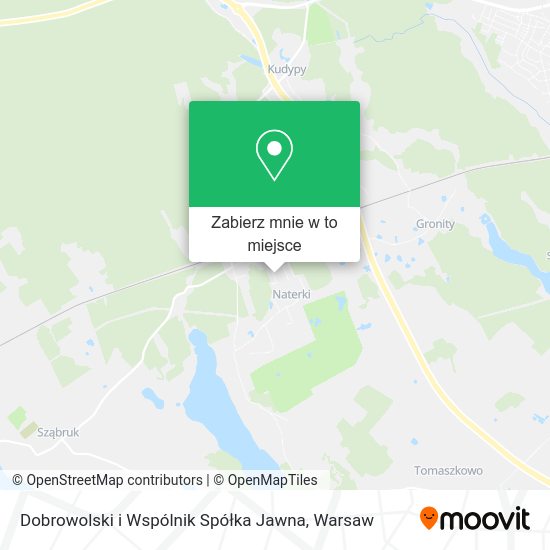 Mapa Dobrowolski i Wspólnik Spółka Jawna