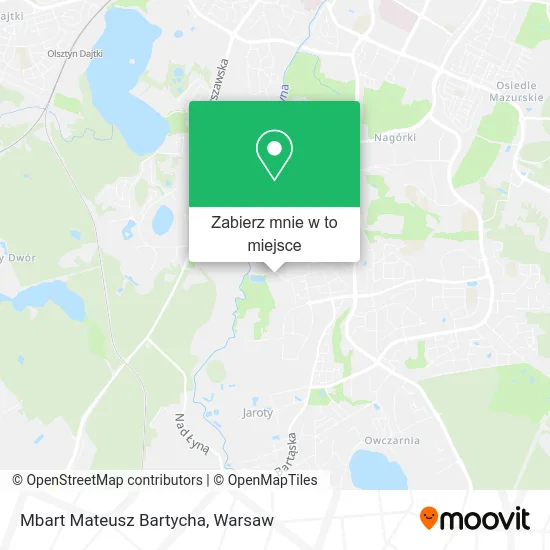 Mapa Mbart Mateusz Bartycha