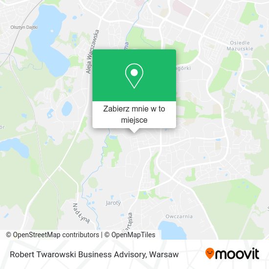 Mapa Robert Twarowski Business Advisory