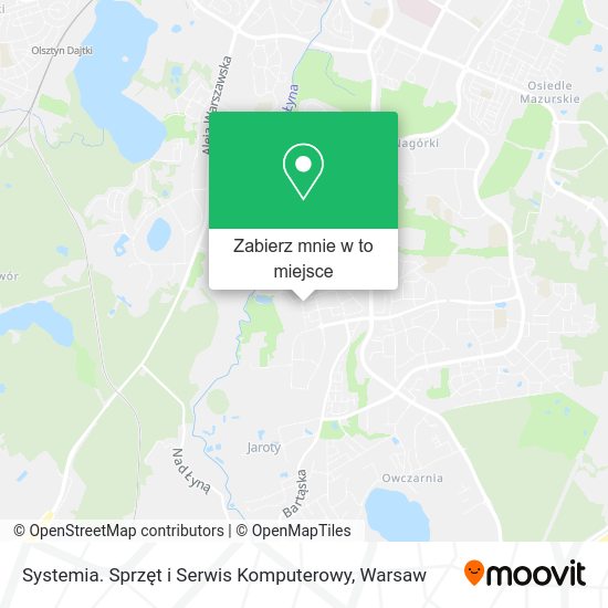 Mapa Systemia. Sprzęt i Serwis Komputerowy