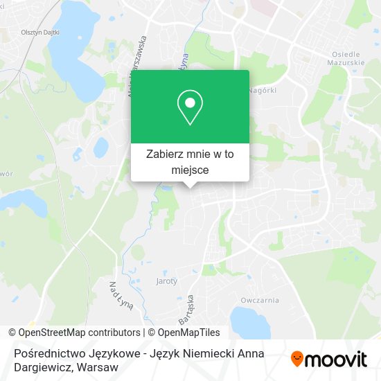 Mapa Pośrednictwo Językowe - Język Niemiecki Anna Dargiewicz