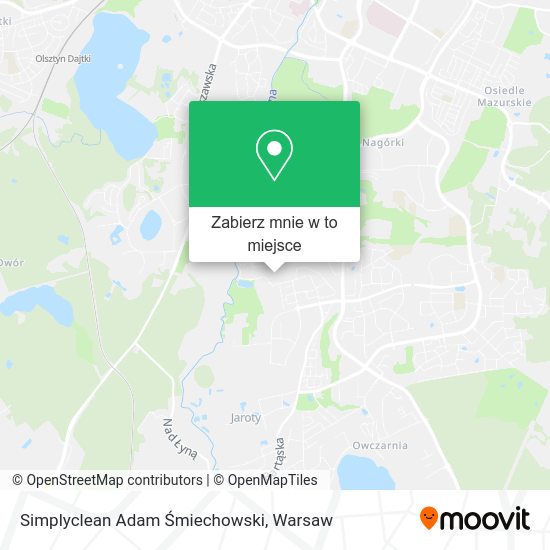 Mapa Simplyclean Adam Śmiechowski