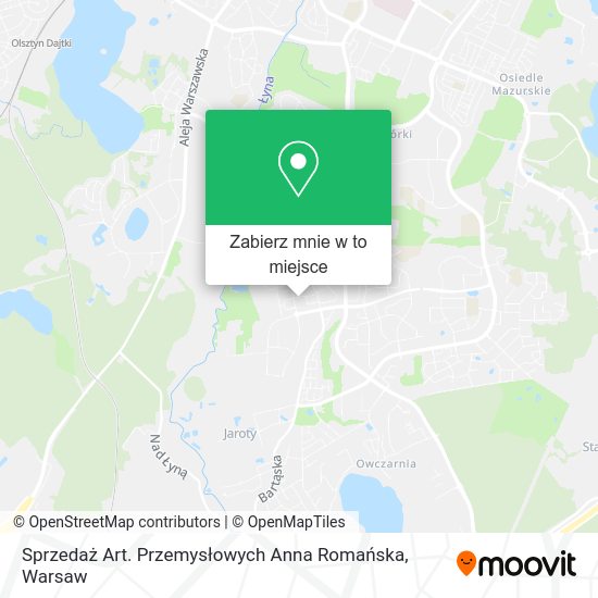 Mapa Sprzedaż Art. Przemysłowych Anna Romańska