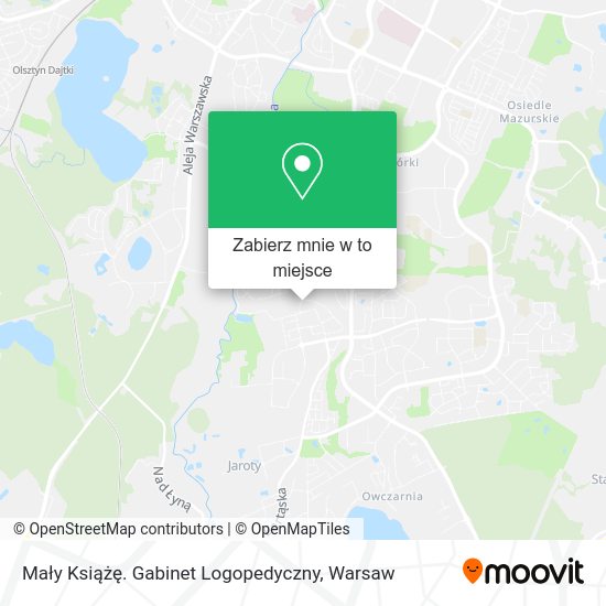 Mapa Mały Książę. Gabinet Logopedyczny