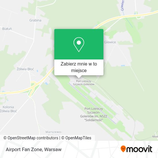 Mapa Airport Fan Zone