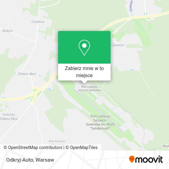 Mapa Odkryj-Auto