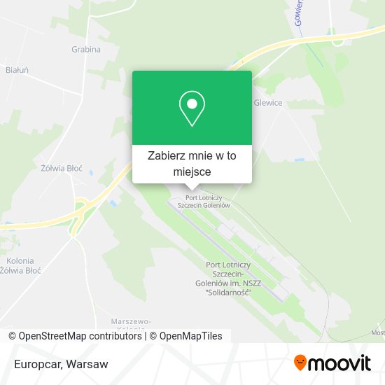 Mapa Europcar