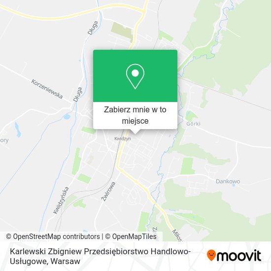 Mapa Karlewski Zbigniew Przedsiębiorstwo Handlowo-Usługowe