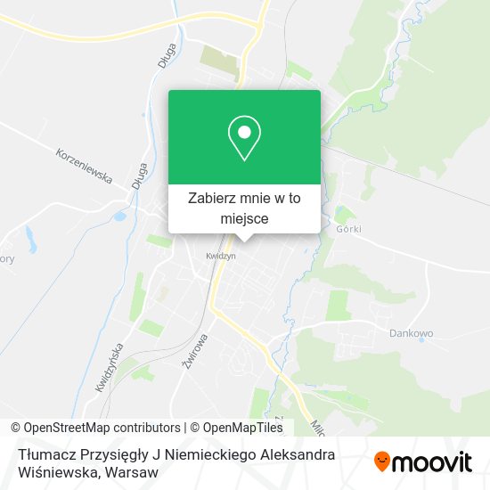 Mapa Tłumacz Przysięgły J Niemieckiego Aleksandra Wiśniewska