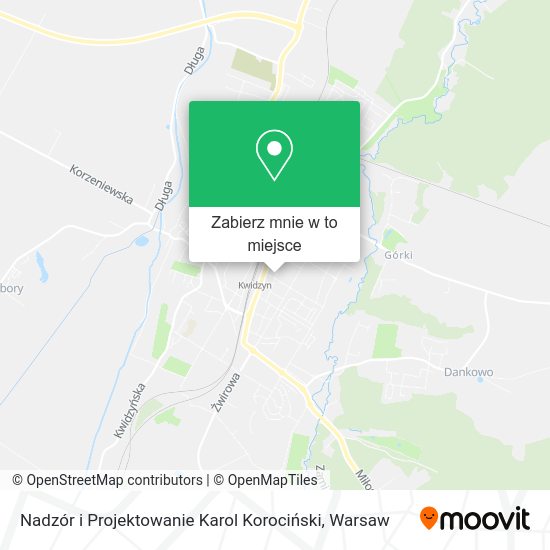 Mapa Nadzór i Projektowanie Karol Korociński