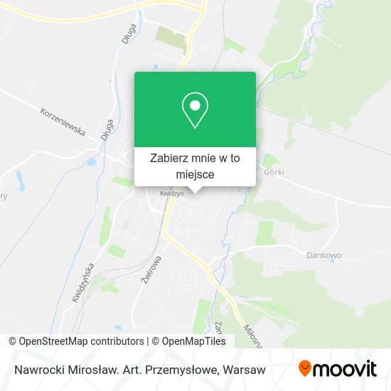 Mapa Nawrocki Mirosław. Art. Przemysłowe