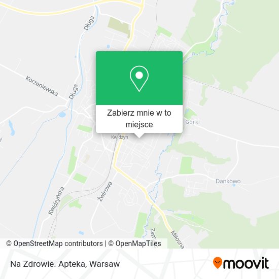 Mapa Na Zdrowie. Apteka