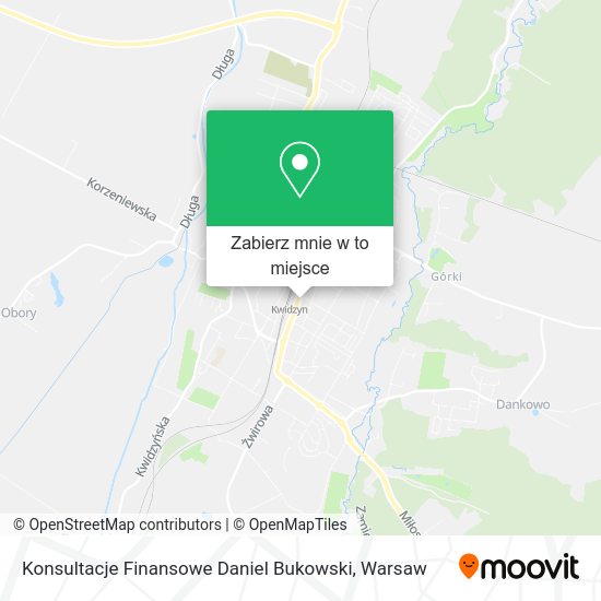 Mapa Konsultacje Finansowe Daniel Bukowski