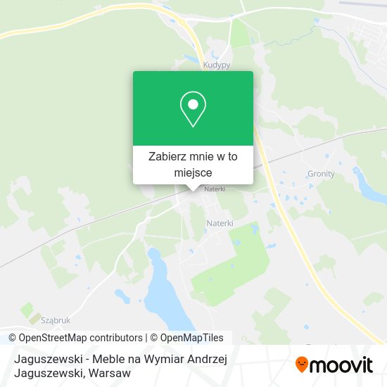 Mapa Jaguszewski - Meble na Wymiar Andrzej Jaguszewski