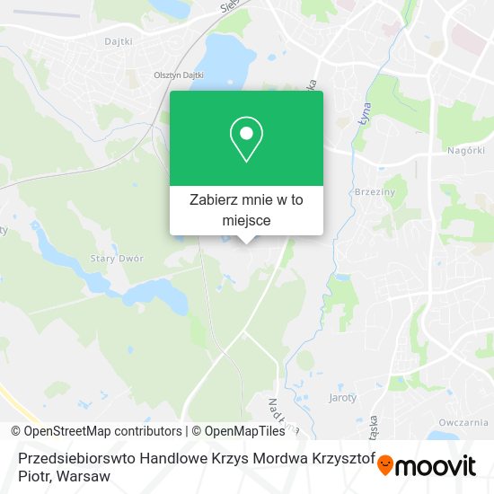 Mapa Przedsiebiorswto Handlowe Krzys Mordwa Krzysztof Piotr