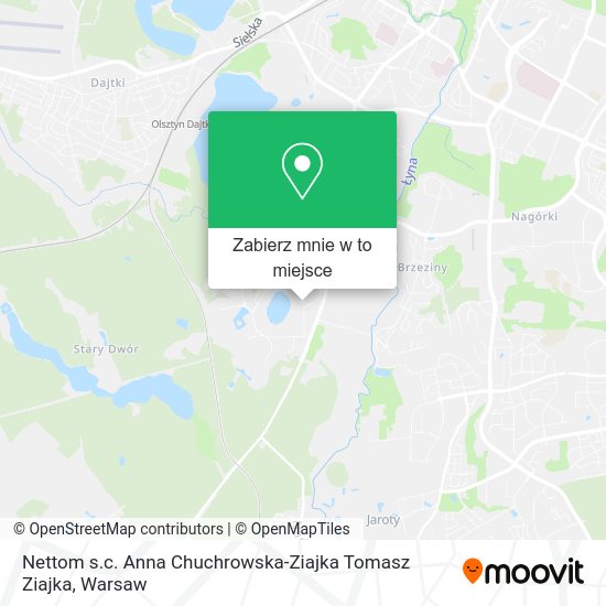 Mapa Nettom s.c. Anna Chuchrowska-Ziajka Tomasz Ziajka