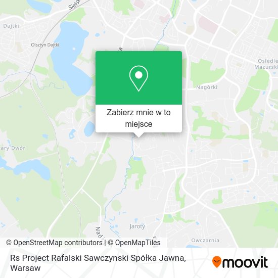 Mapa Rs Project Rafalski Sawczynski Spółka Jawna