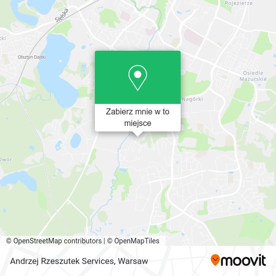 Mapa Andrzej Rzeszutek Services