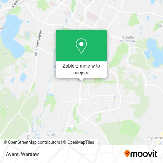 Mapa Avant