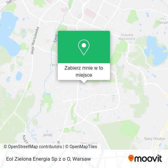 Mapa Eol Zielona Energia Sp z o O