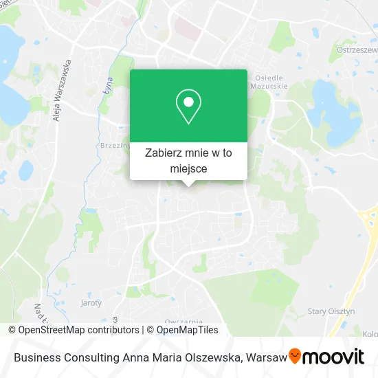 Mapa Business Consulting Anna Maria Olszewska