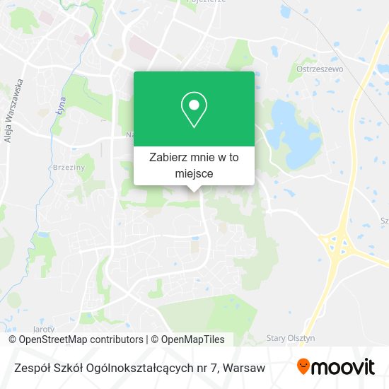 Mapa Zespół Szkół Ogólnokształcących nr 7