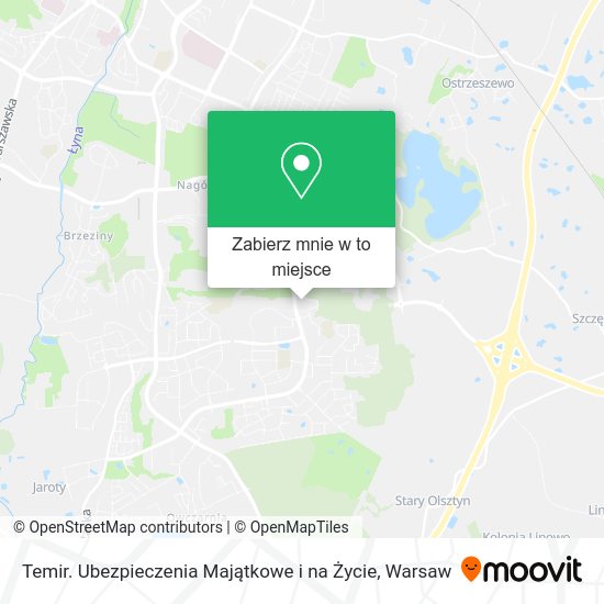 Mapa Temir. Ubezpieczenia Majątkowe i na Życie