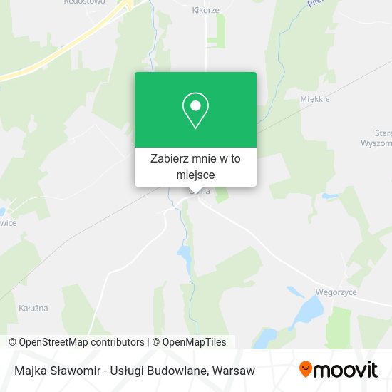 Mapa Majka Sławomir - Usługi Budowlane