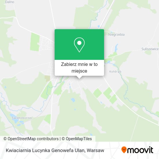 Mapa Kwiaciarnia Lucynka Genowefa Ulan