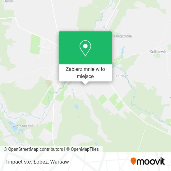 Mapa Impact s.c. Łobez