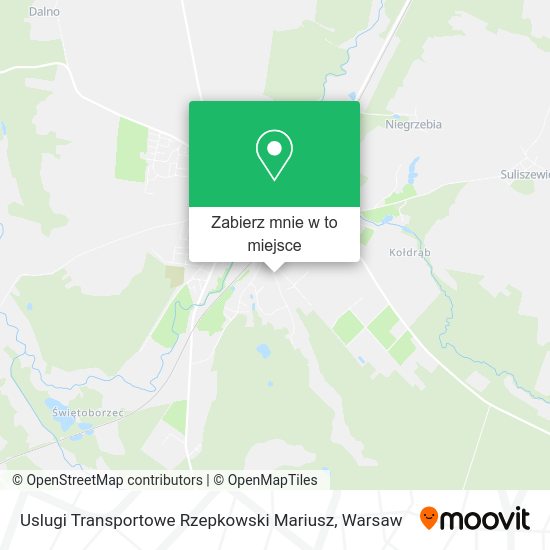 Mapa Uslugi Transportowe Rzepkowski Mariusz