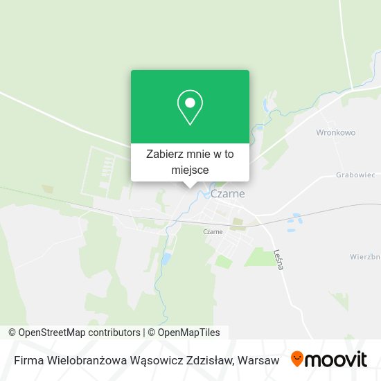 Mapa Firma Wielobranżowa Wąsowicz Zdzisław