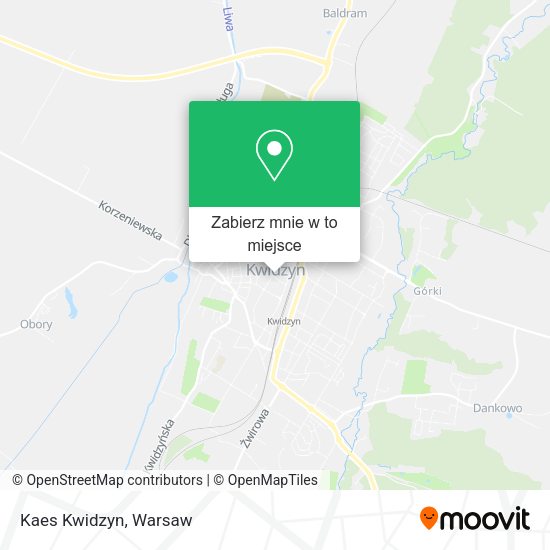 Mapa Kaes Kwidzyn