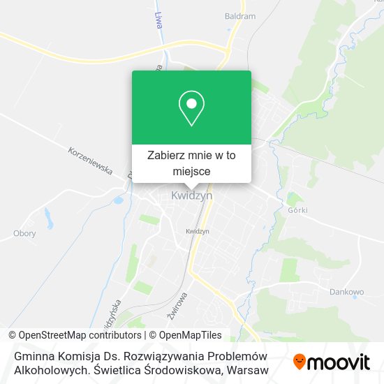 Mapa Gminna Komisja Ds. Rozwiązywania Problemów Alkoholowych. Świetlica Środowiskowa