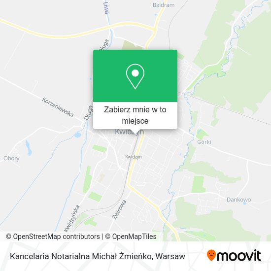 Mapa Kancelaria Notarialna Michał Żmieńko