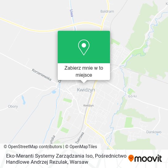 Mapa Eko-Meranti Systemy Zarządzania Iso, Pośrednictwo Handlowe Andrzej Rezulak