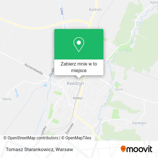 Mapa Tomasz Starankowicz