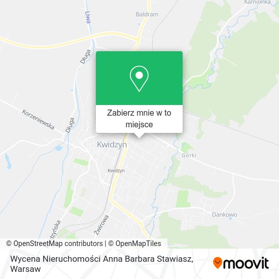 Mapa Wycena Nieruchomości Anna Barbara Stawiasz