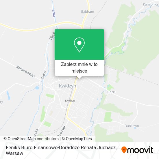 Mapa Feniks Biuro Finansowo-Doradcze Renata Juchacz