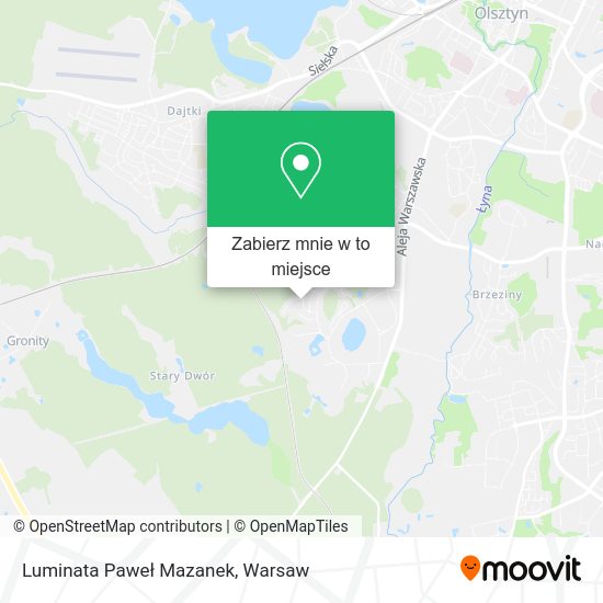 Mapa Luminata Paweł Mazanek