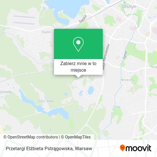 Mapa Przetargi Elżbieta Pstrągowska