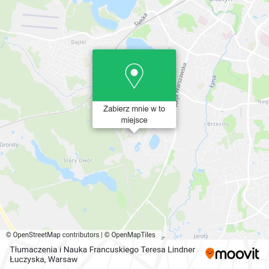 Mapa Tłumaczenia i Nauka Francuskiego Teresa Lindner Łuczyska