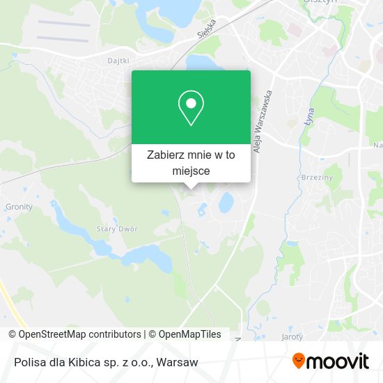 Mapa Polisa dla Kibica sp. z o.o.