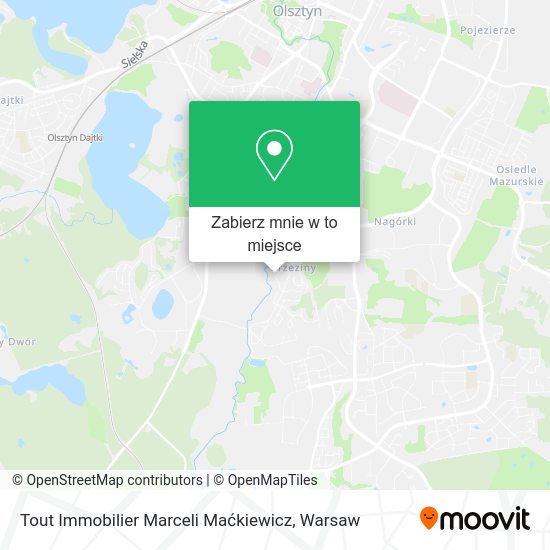 Mapa Tout Immobilier Marceli Maćkiewicz